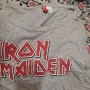 Лицензен потник Iron Maiden сив, фин, шерок ХЛ, снимка 2
