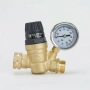 Регулатор на налягането на водата 3/4" с манометър – Редуктор до 160 PSI за напояване хидрофор 10367, снимка 10