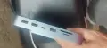 Докинг станция PULWTOP USB-C, сребриста , снимка 1