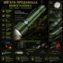 Мощен тактически акумулаторен фенер YEMAO 5080 лумена 3x KX50 LED USB-C Power Bank един бутон, снимка 7