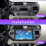 Мултимедия за KIA RIO, Android, Навигация, Waze, Carplay, Андроид двоен дин, Kia Rio, снимка 4