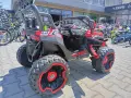 SAFARI двуместен акумулаторен джип JAKARTA 4x4 червен, снимка 12