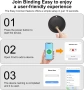 LOSHALL Smart Tags F03C – комплект 4 броя тракери за Apple Find My + аксесоари, снимка 4