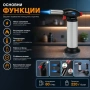 Мощна професионална газова горелка за запояване барбекю домашна кухненска запалка наргиле готвене, снимка 2