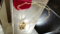 Van Cleef & Arpels VCA Gold Clear Vintage Alhambra Clover Дамско Колие, снимка 3