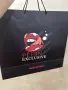 Черна луксозна хартиена торбичка с логото „Plein Exclusive“ Philipp Plein., снимка 3