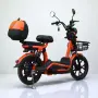 Електрически двуместен скутер – велосипед  със 18″ гуми, 750W, 48V/20Ah, снимка 4