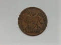 Italian States PAPAL STATES Baiocco 1802 , снимка 3
