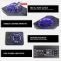 Активен субуфер под седалка 1000W LED - ултратънък авто бас, снимка 14