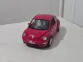 1/24 Volkswagen New Beetle Bburago Italy , снимка 1