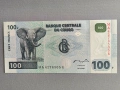 Банкнота - Конго - 100 франка UNC | 2000г., снимка 1