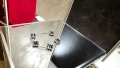 Van Cleef & Arpels VCA 5 Motifs Silver Veined Black Onyx Vintage Alhambra Дамска Гривна, снимка 2