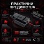 Компактен лазерен мерник с червена точка прицел за пистолет глок макаров еърсофт въздушна пушка, снимка 7
