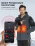 Oтопляем елек за мотористи с управление от телефона (Размер L) KEMIMOTO Tactical Heated Vest, снимка 1
