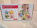 Hape играчка за сортиране на форми и цветове Early Explorer Creative Peg Puzzle от дърво за 18+, снимка 4