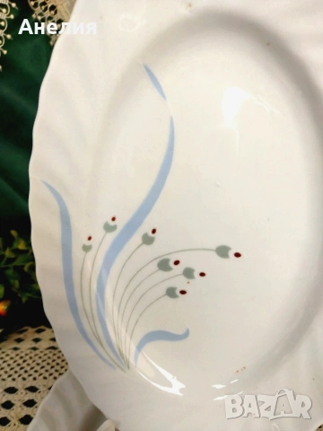 Китка Нови пазар елипса 5 броя , снимка 3 - Чинии - 54188207