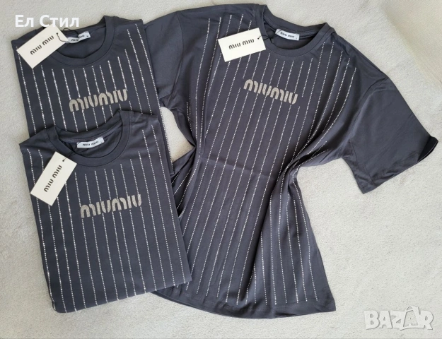 ⚜️Тениска овърсайз модел под дупето камьчета само отпред‼️ 17 евро С , Л , снимка 9 - Тениски - 53979163