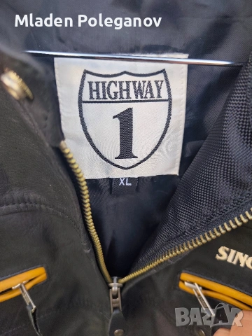 Винтидж мото яке Highway, снимка 3 - Якета - 54752000