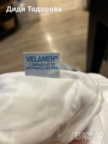 НОВ Луксозен Бамбуков Протектор за Матрак Velfont, снимка 3 - Протектори за матраци - 55231653