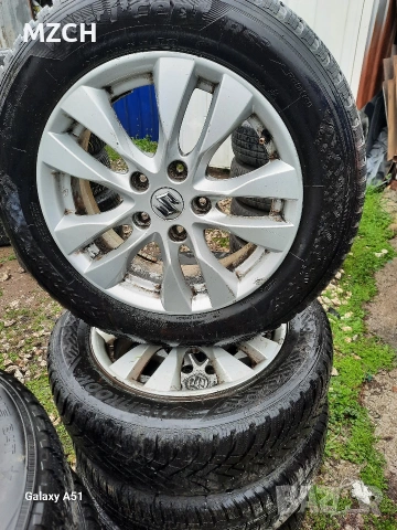 ляти джанти с гуми 5×114.3, 16цола за СУЗУКИ , снимка 2 - Гуми и джанти - 54070784