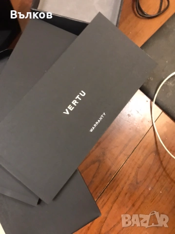 Продавам VERTU SIGNATURE T,type RM-980M, снимка 4 - Vertu - 53994633