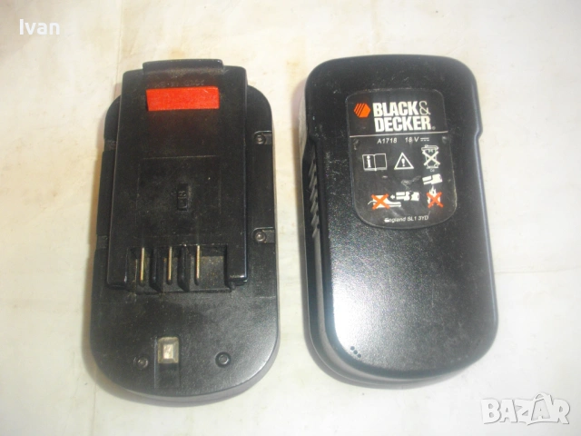 БАТЕРИЯ BLACK DECKER 18V Ni-Cd England ЛОША ЗА КУТИЯ Никел-Кадмий елементи 18 волта, снимка 2 - Други инструменти - 54196232
