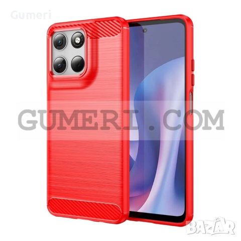 Гръб "Карбон Шарк" за Motorola Moto G57 Power, снимка 2 - Калъфи, кейсове - 36540782