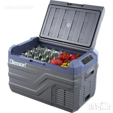 Хладилник за кола с компресор, Хладилна кутия, 27Л - 12V/24V/220V, снимка 6 - Аксесоари и консумативи - 54499417