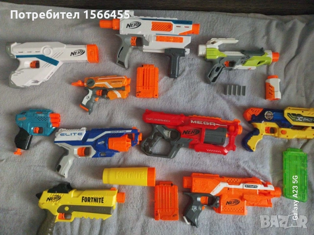 Продавам пистолети Nerf