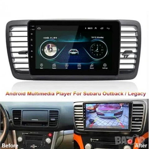 Мултимедия Android за Subaru Legacy 4, Liberty Outback 3, Навигация, Андроид радио, двоен дин, 2004, снимка 7 - Аксесоари и консумативи - 54724902