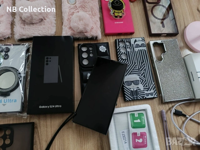 Samsung Galaxy S24 Ultra 256GB Titanium Black с Гаранция 