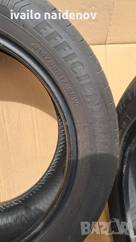 летни гуми 215 55 17 , снимка 3 - Гуми и джанти - 54288075