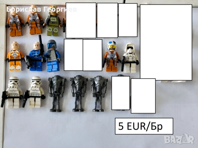 Оригинални лего минифигурки lego star wars /ninjago/ и други, снимка 7 - Образователни игри - 33848004