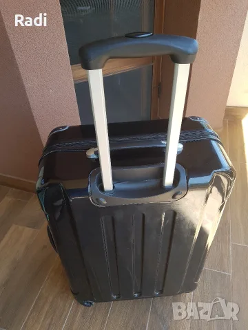 Голям куфар за багаж, PVC, в много добро състояние., снимка 4 - Други стоки за дома - 55672348