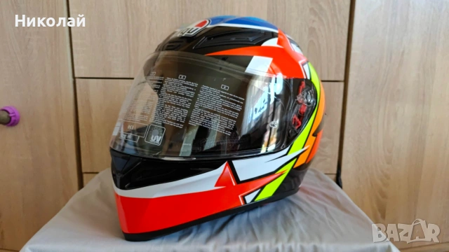 Каска AGV K1 Rodrigo, снимка 10 - Аксесоари и консумативи - 55064760