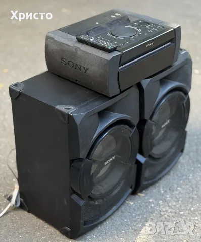 Аудио система Sony SHAKE-X30 High Power, Bluetooth, NFC, Party music, снимка 2 - Аудиосистеми - 55499591