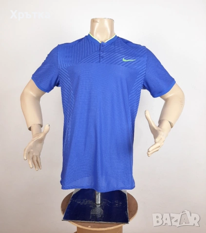 Nike Tennis Advantage - Оригинална мъжка тениска с яка размер L, снимка 2 - Тениски - 54167159