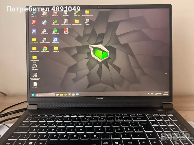 Tulpar T6 Гейминг Лаптоп – i9-14900HX, RTX 5070 Ti, 32GB RAM, 180Hz, снимка 2 - Лаптопи за игри - 55342891