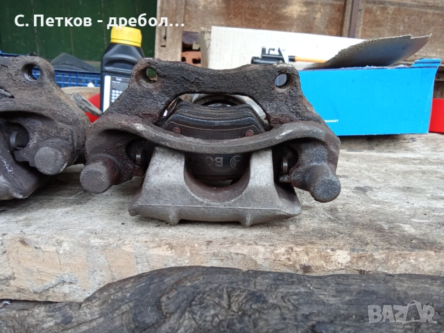 Задни спирачни апарати Bosch - Opel Astra G 1.6, снимка 11 - Части - 54382989