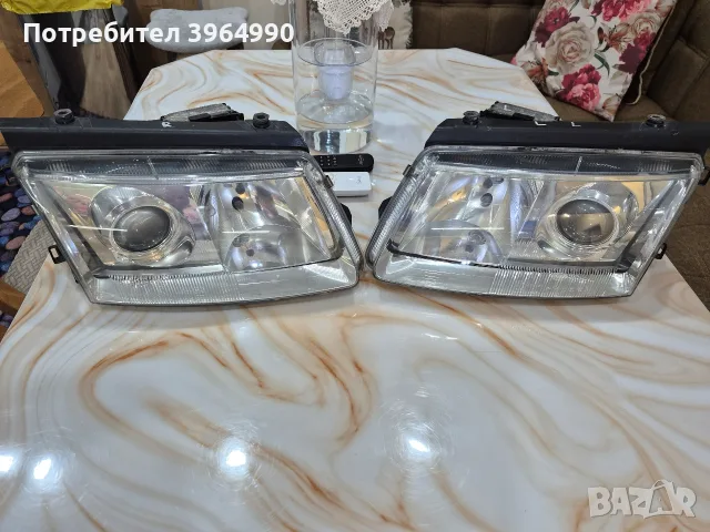 Кристални Оригинални КСЕНОНОВИ фарове HELLA за Пасат В5 