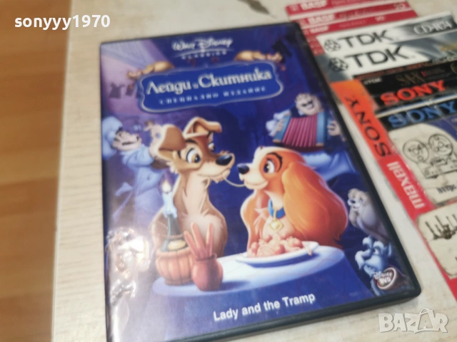 ЛЕЙДИ И СКИТНИКА ДВД 0906261838L1, снимка 14 - DVD филми - 54838285