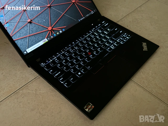 14' Full HD IPS Ryzen 5 PRO 4650u Lenovo ThinkPad T14 Gen 1 16GB DDR4/512GB NVMe/4G Sim/Бат 6ч, снимка 5 - Лаптопи за работа - 53997162
