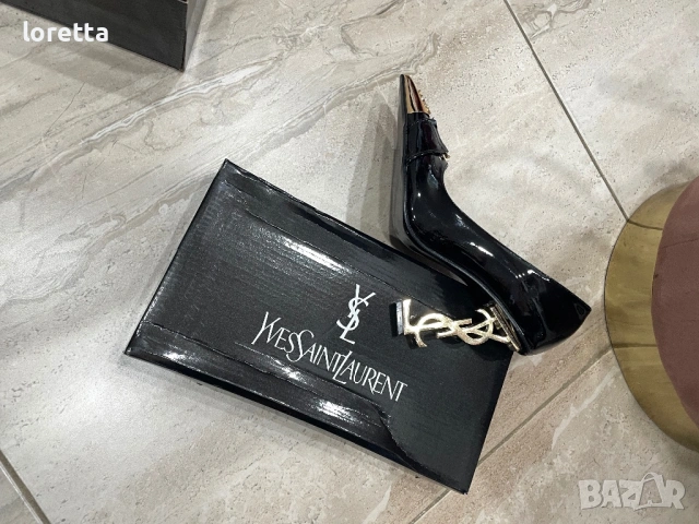 YSL обувки на ток , снимка 4 - Дамски обувки на ток - 54545951