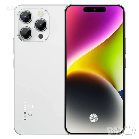 Oukitel P1 (Бял) – 256GB/8GB RAM | 6.7" AMOLED | Като iPhone 16 Pro + Бонус аксесоари , снимка 11 - Други - 54282947
