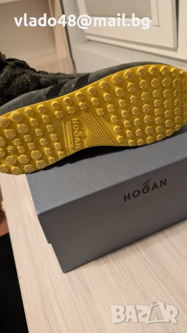 Продавам мъжки оригинални обувки Hogan, снимка 8 - Маратонки - 54334719