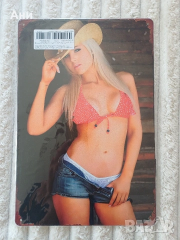 Метални ретро табелки girls , снимка 17 - Декорация за дома - 54878385
