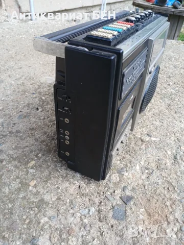 CROWN CRC-550SW – ЯПОНСКИ ВИНТИДЖ РАДИОКАСЕТОФОН, снимка 10 - Антикварни и старинни предмети - 55417735
