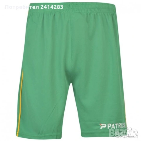 Оригинален футболен комплект екип Patrick Green/Yellow S, снимка 3 - Спортни дрехи, екипи - 54626413