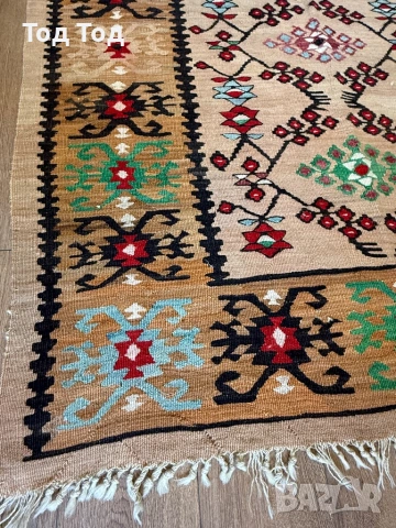 Стар Чипровски килим Копиловска Лоза , снимка 6 - Килими - 54621481