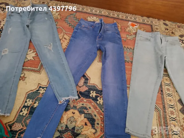 Дамски дънки запазени , снимка 5 - Дънки - 55602755